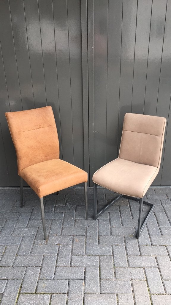 Industriele stoelen 2 stuks nieuw., Ophalen, Nieuw, Leer, Twee