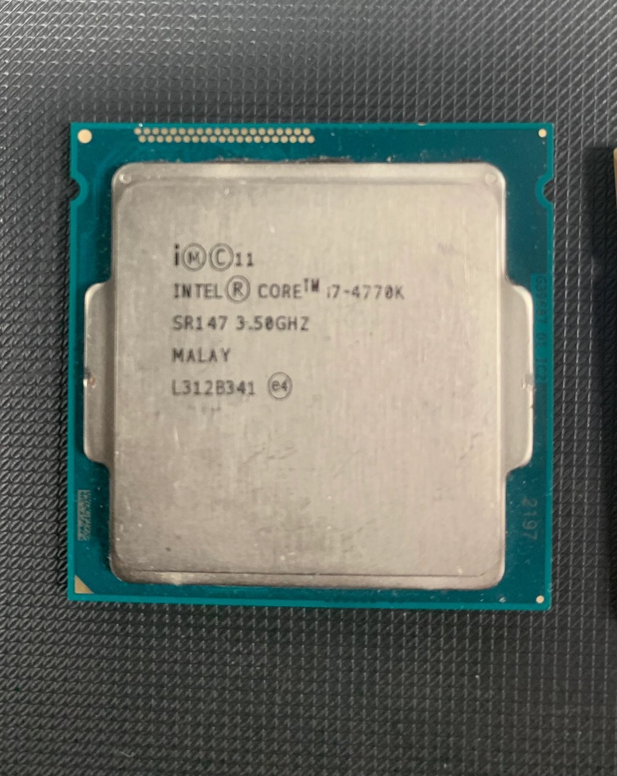 Intel Core i7-4770K @3,50GHz ( LGA 1150 ), Computers en Software, Processors, Ophalen of Verzenden, Gebruikt, 4-core, 3 tot 4 Ghz