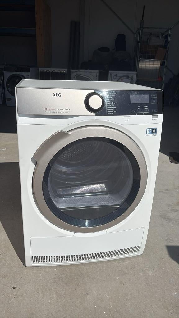 AEG Warmtepompdroger – Refurbished | Zeer Zuinig (A+++), Witgoed en Apparatuur, Wasdrogers, 8 tot 10 kg, Refurbished, Ophalen of Verzenden
