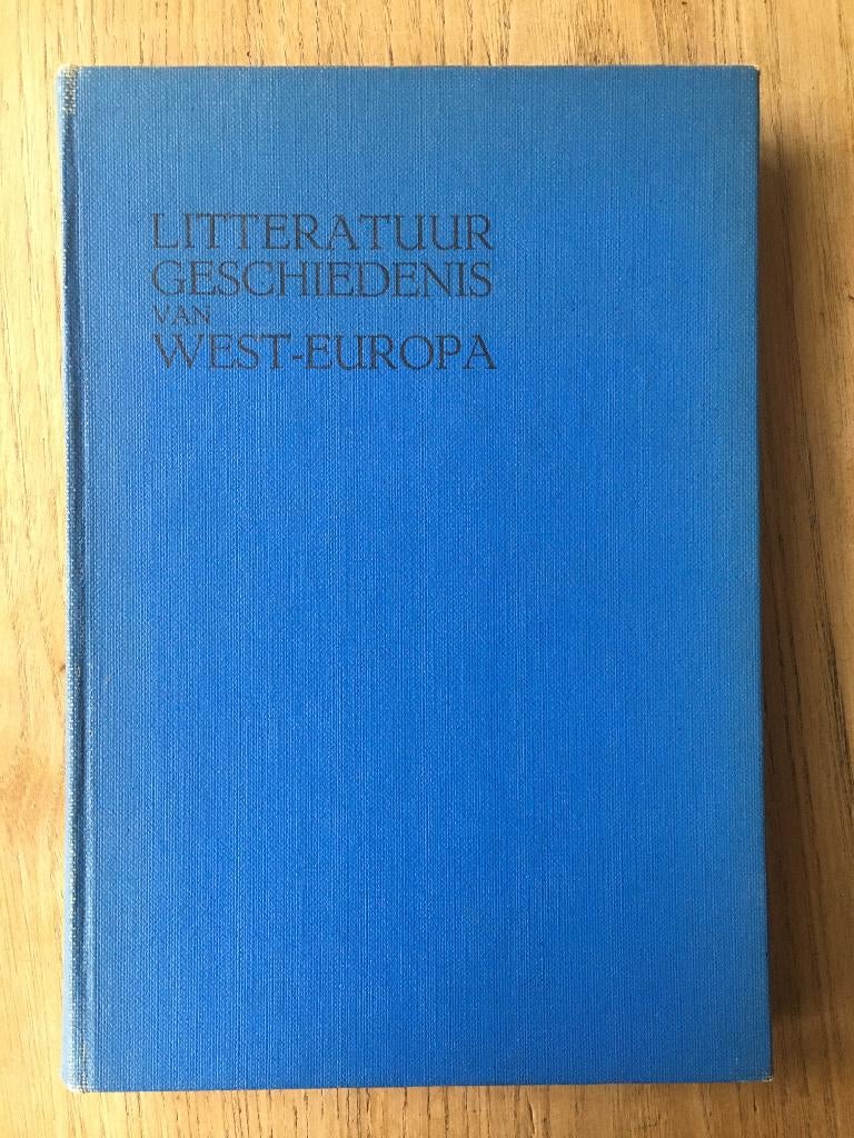 Literatuurgeschiedenis van West-Europa, 		71, Ophalen of Verzenden, Gelezen