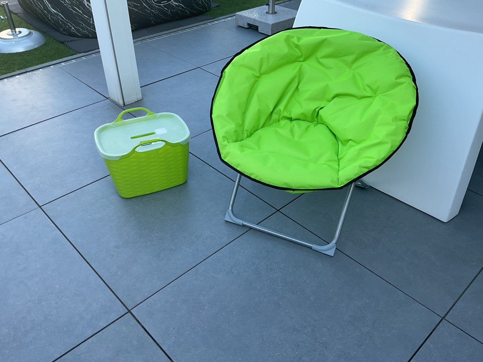 Nieuwe inklapbare tuinstoel ook voor camping camper caravan, Ophalen, Nieuw, Aluminium