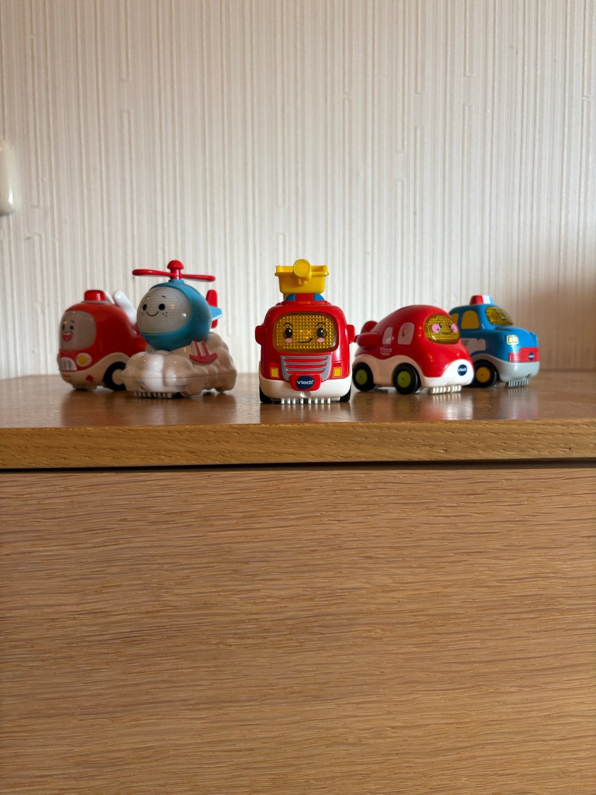 VTech Toet Toet Auto's set (5 stuks), Ophalen of Verzenden, Gebruikt