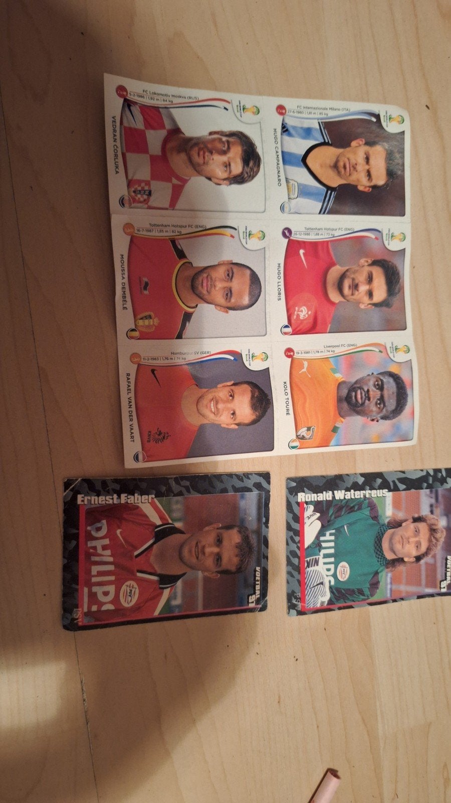 Panini Voetbalplaatjes 1997 & 2014 - Diverse Spelers, Ophalen
