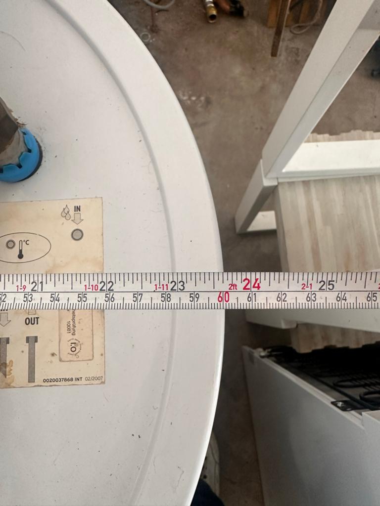 AWB CV-ketel B 150 - 150 liter boiler, Doe-het-zelf en Verbouw, Geisers en Boilers, Ophalen, Gebruikt