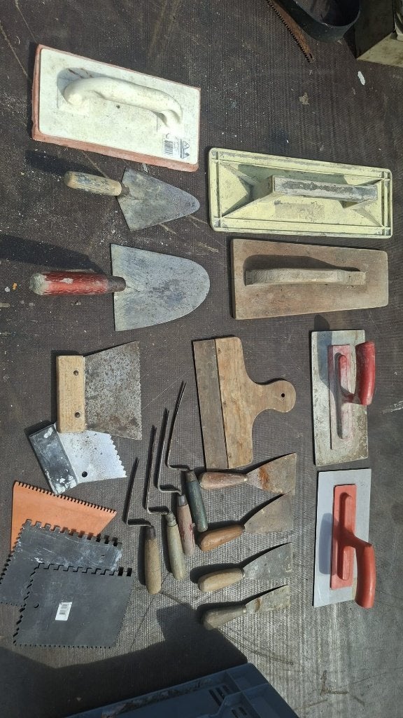 metselgereedschap metselspullen tegelzetgereedschap, Ophalen of Verzenden, Gebruikt, Overige typen