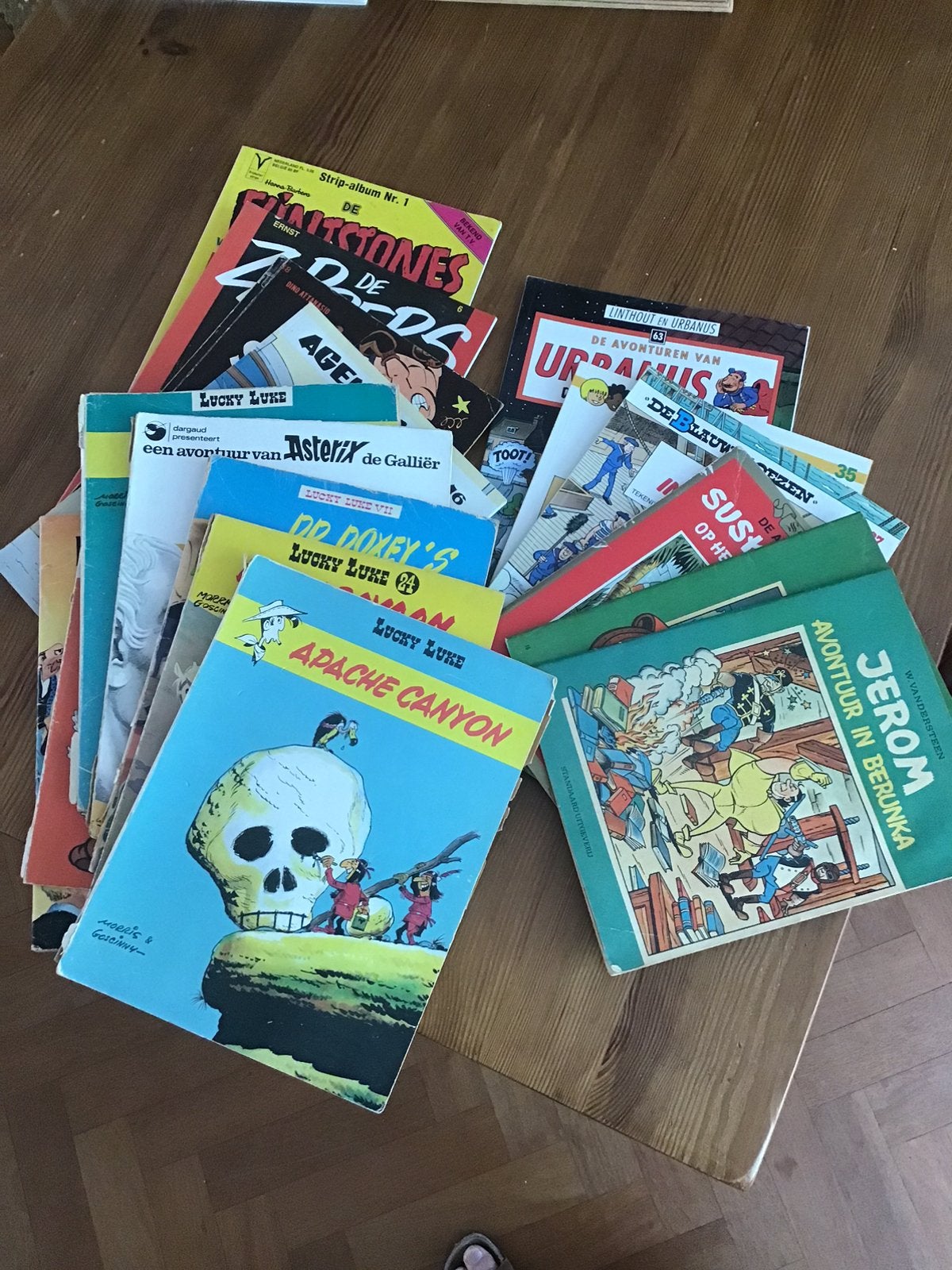 Diverse oude stripboeken, Meerdere stripboeken, Ophalen, Gelezen