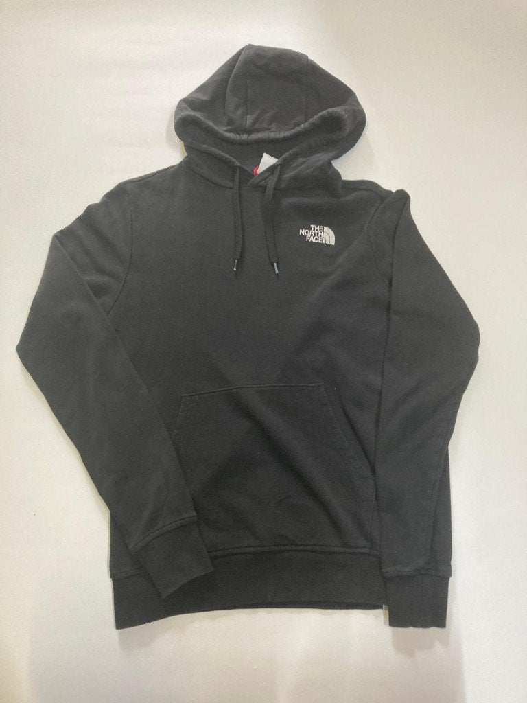 The North Face Hoodie - S- Black - Mens - Print, Zwart, Ophalen of Verzenden, Zo goed als nieuw, The North Face