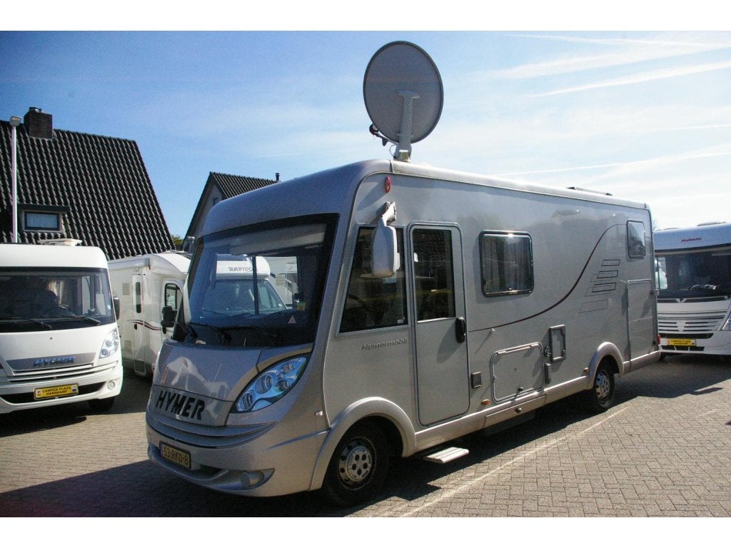 Hymer B klasse 578 Enkele bedden, XXL Garage, Gold edition., Caravans en Kamperen, Campers, Integraal, Luifel, Ringverwarming