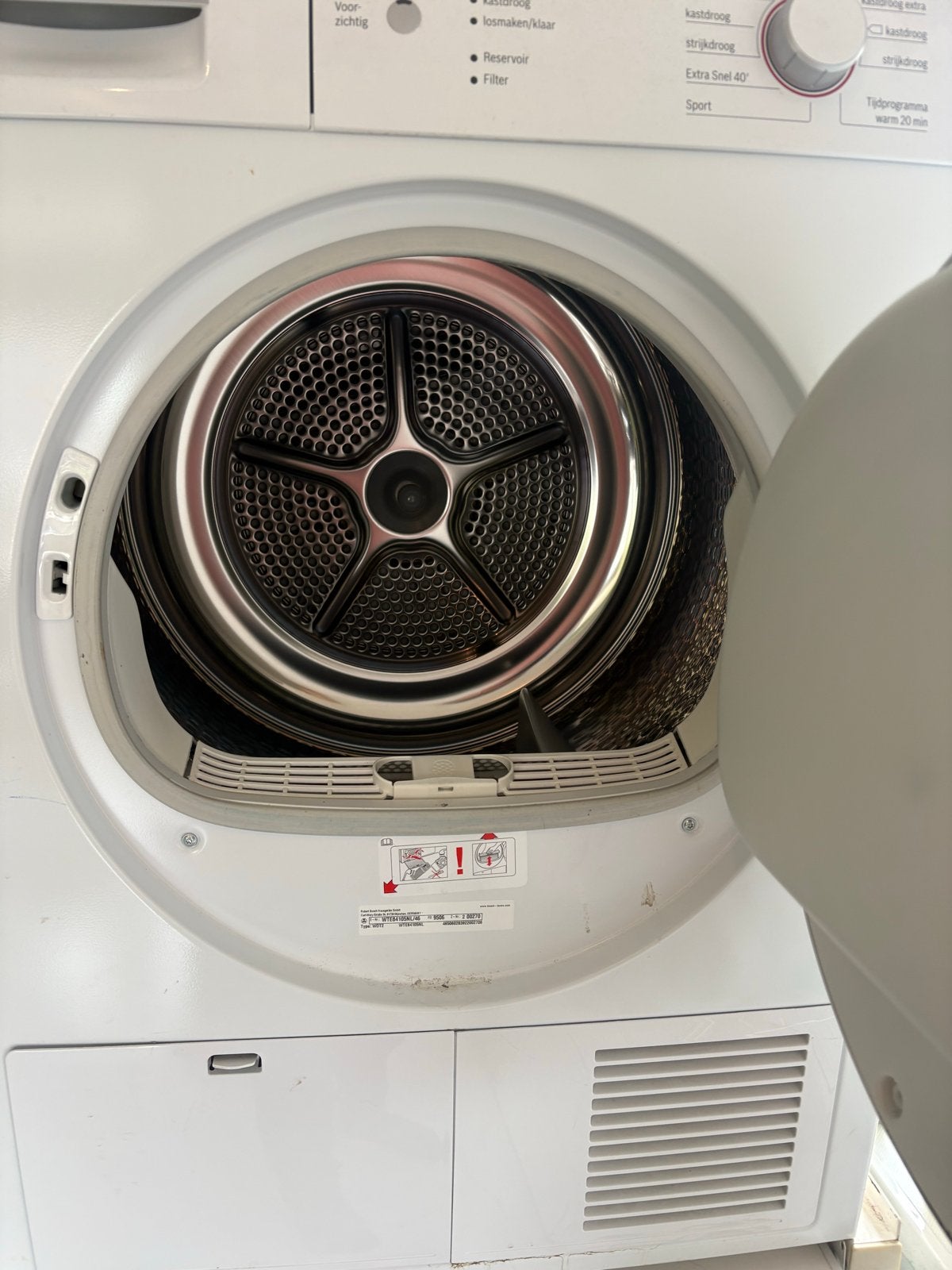 Bosch Serie 4 Wasdroger - Condensdroger, 6 tot 8 kg, Gebruikt, Ophalen of Verzenden, Voorlader