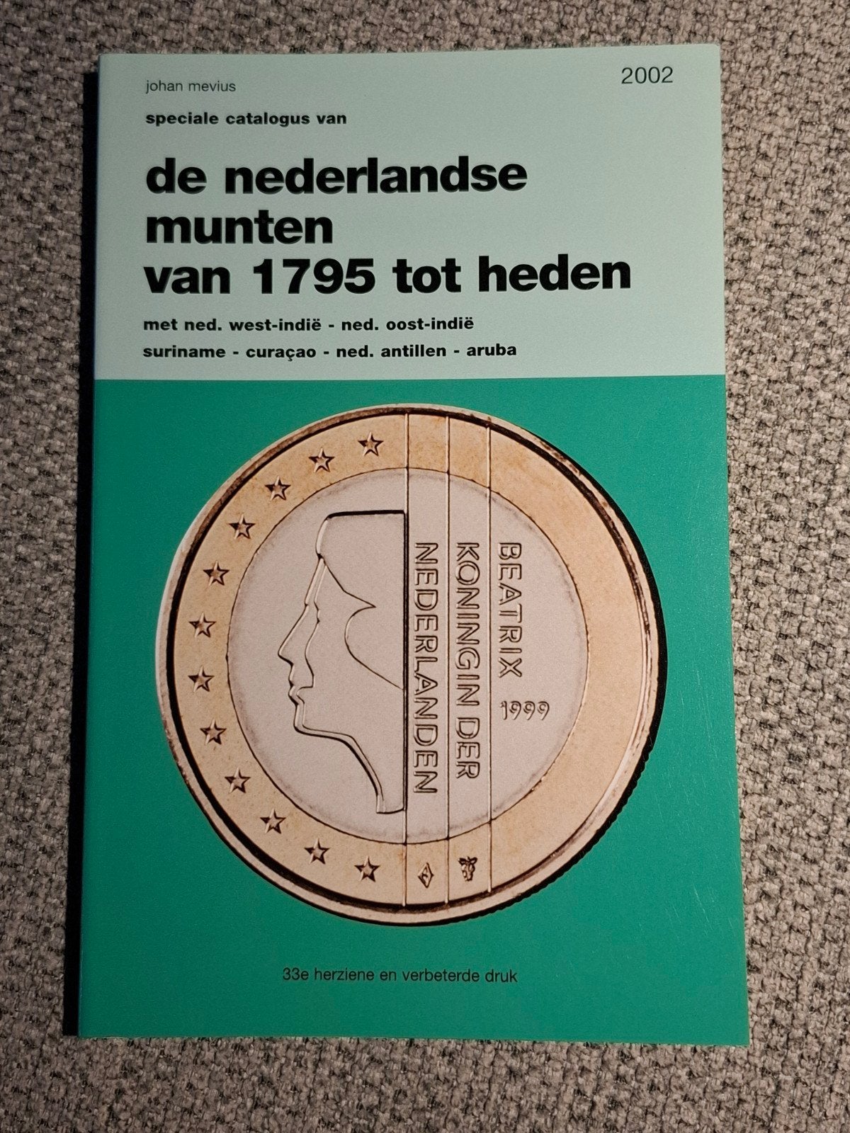 Catalogus Nederlandse Munten 1795-heden (2002), Ophalen of Verzenden, Gelezen, Johan Mevius, Catalogus