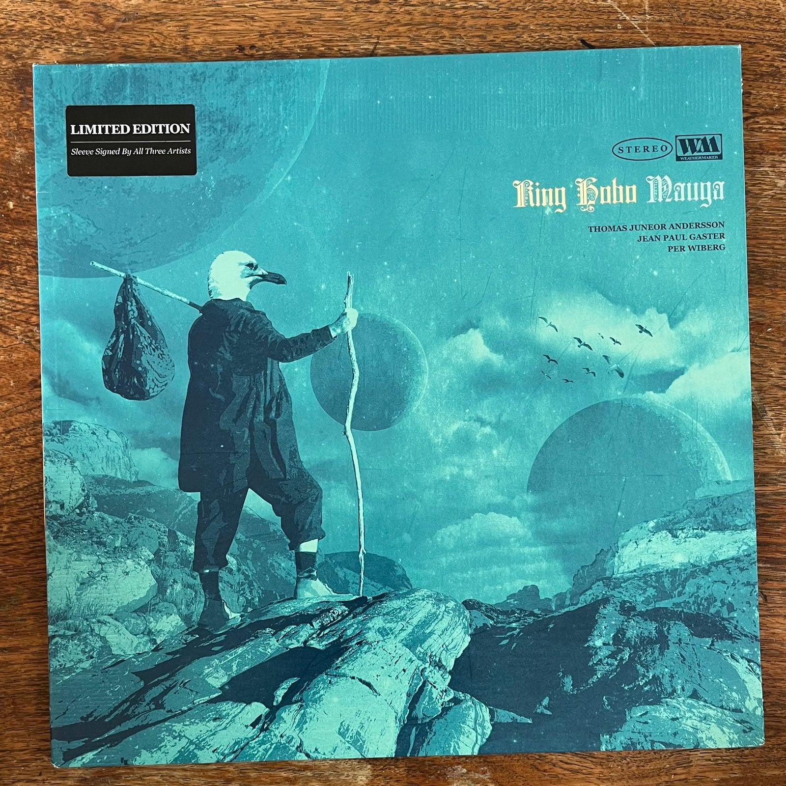 King hobo - Mauga vinyl, Gesigneerd, Ophalen of Verzenden, Zo goed als nieuw