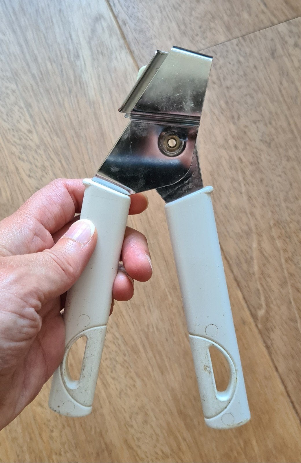 Knoflookpers - Handig keukenhulpje, Overige typen, Ophalen of Verzenden, Zo goed als nieuw, Metaal