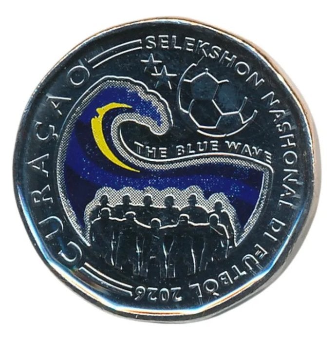 Curacao en Sint Maarten 50 cent 2026 in coincard, Ophalen of Verzenden, Zuid-Amerika, Losse munt