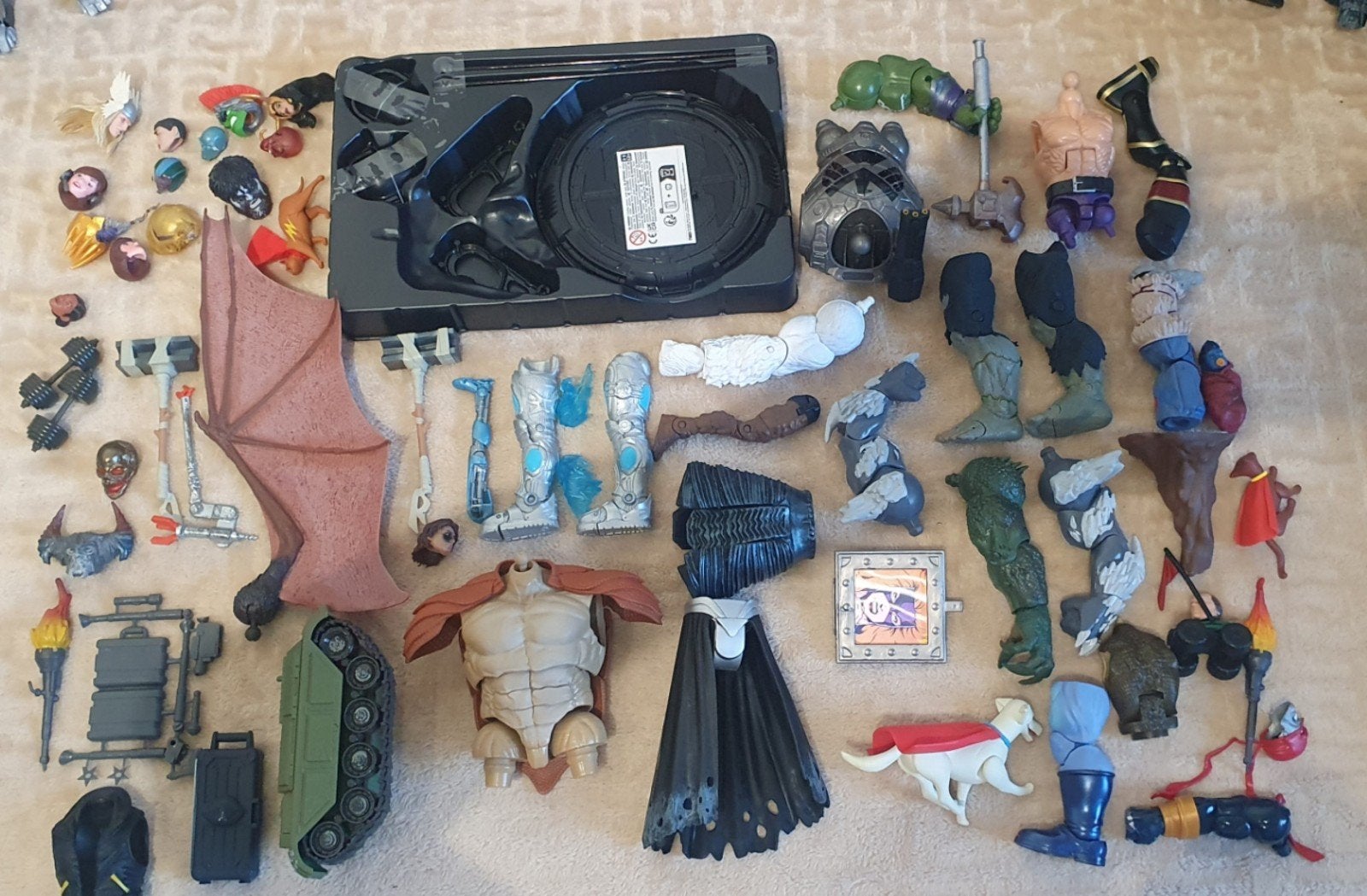 BAF build a figure parts marvel dc motu hulk, Ophalen of Verzenden, Zo goed als nieuw