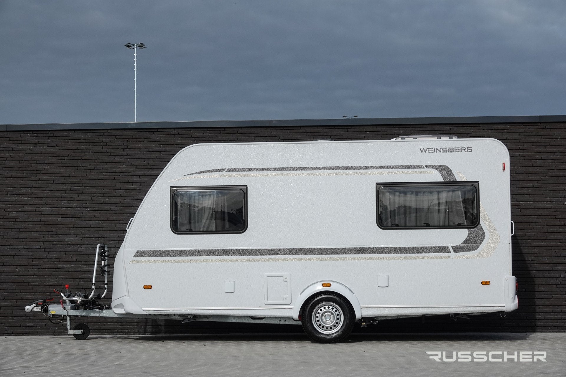 Weinsberg CaraOne 420 QD Caravan | Go2 Mover | Schotel | Kac, Overige merken, Vast bed, Bedrijf, Treinzit
