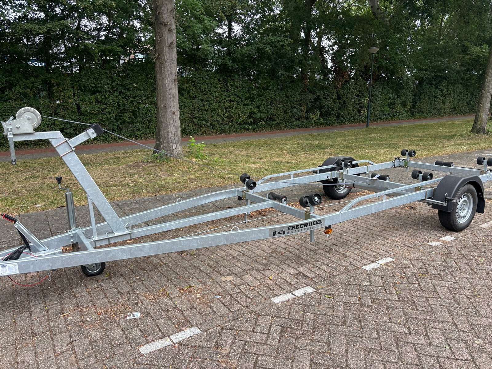 1313 LB Freewheel boot trailer, Ophalen of Verzenden, Zo goed als nieuw