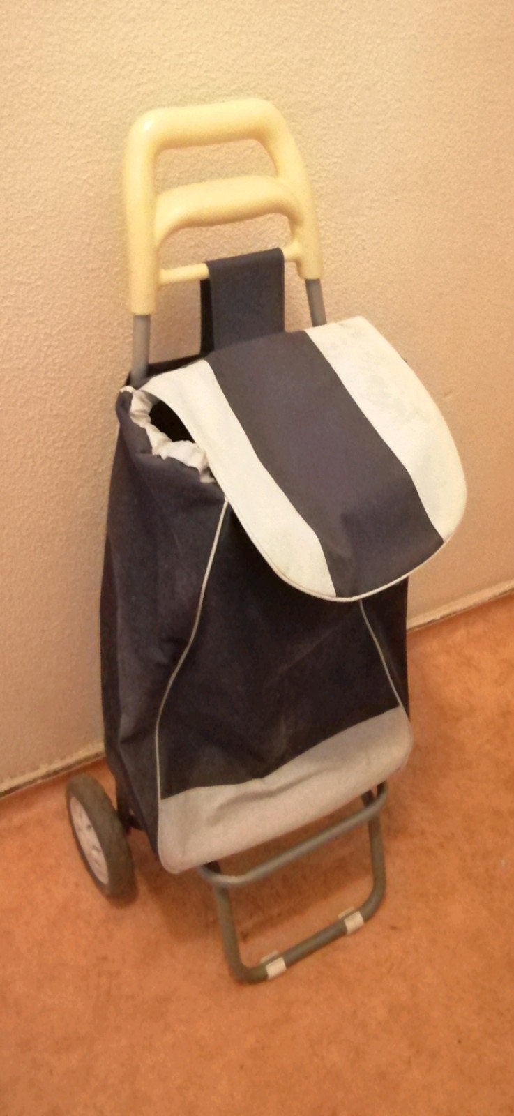 Boodschappentrolley / boodschappenkar, Ophalen, Gebruikt, Blauw, 30 cm of meer