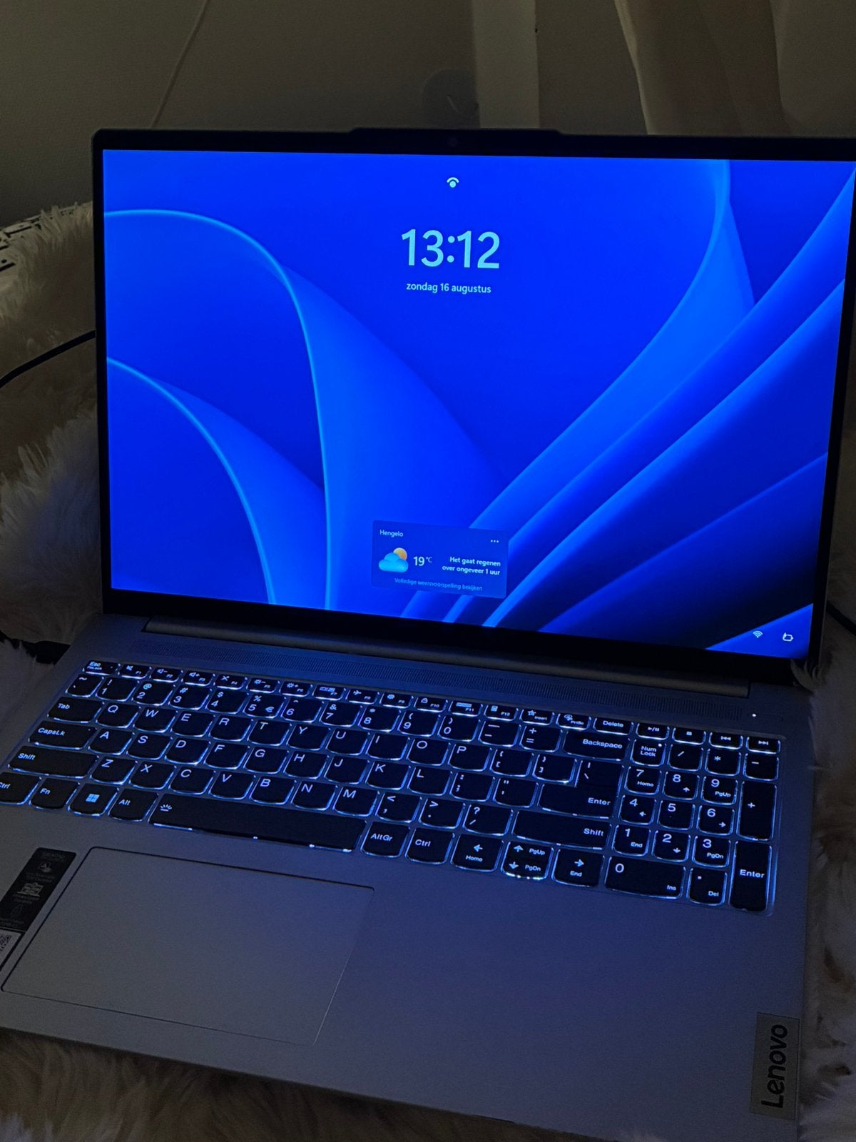 Lenovo IdeaPad Slim 5 16IAH8 - Type 83BG, Qwerty, Ophalen of Verzenden, Zo goed als nieuw, 16 inch