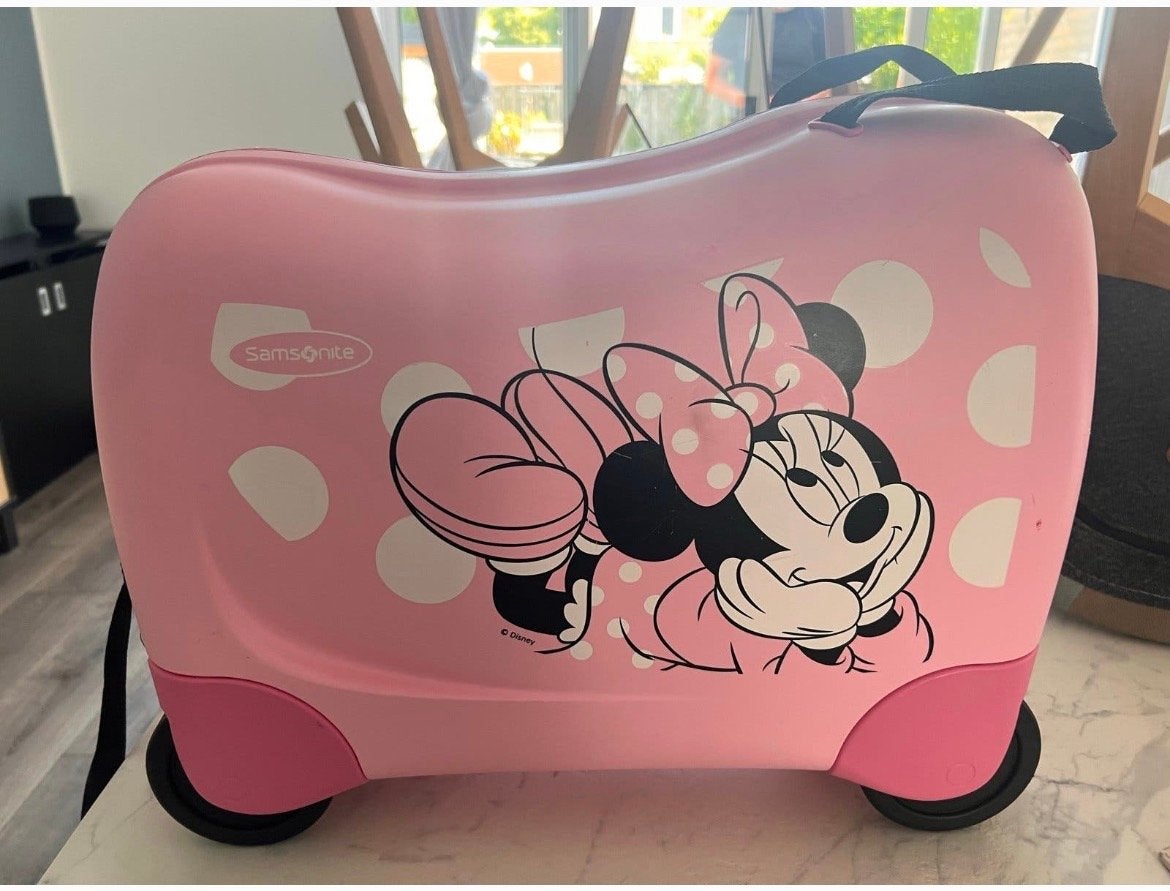 Samsonite Disney Minnie Mouse Kinderkoffer Roze, Kinderen en Baby's, Ophalen, Gebruikt