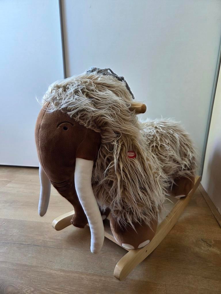 Schattige Tryco Schommel Mammoet voor Kinderen, Ophalen, Zo goed als nieuw, Jongen of Meisje