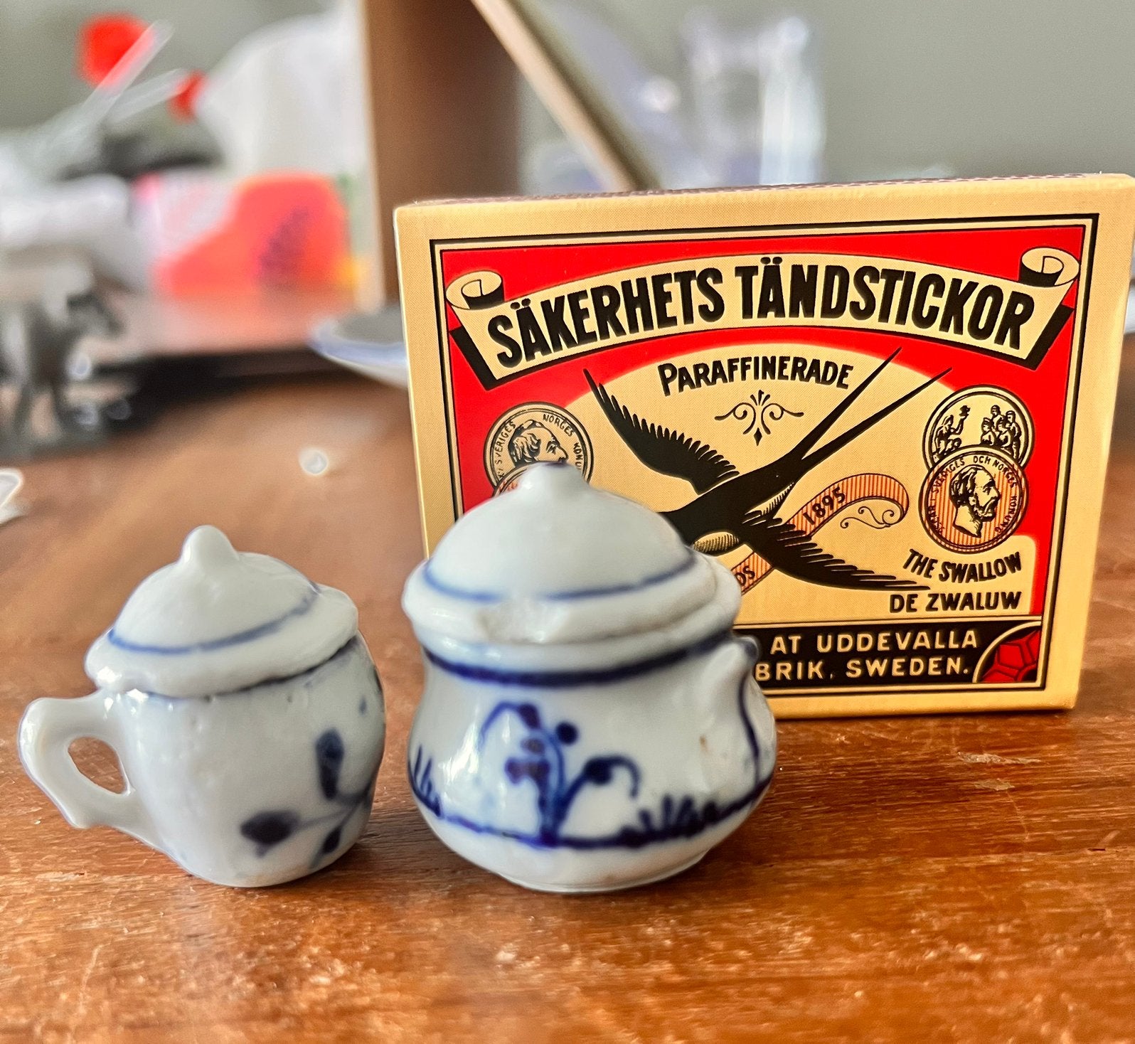 Mini deksel potjes, Ophalen of Verzenden, Gebruikt, Gebruiksvoorwerp