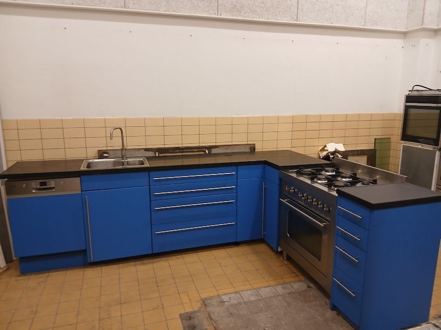 Bruynzeel keuken, Ophalen, Gebruikt, Blauw, Hoekkeuken