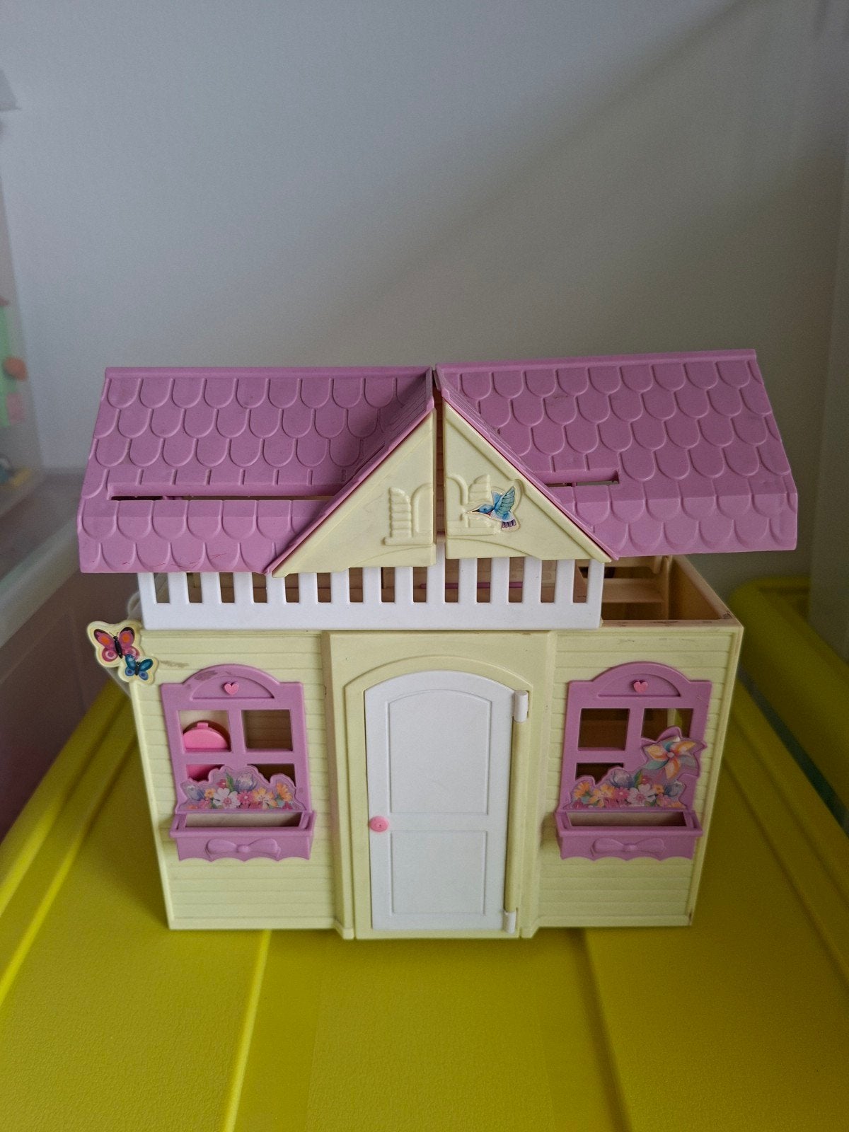Mattel Kelly barbie vintage Huis met Schommel - Uitklapbaar, Ophalen of Verzenden, Zo goed als nieuw, Overige typen