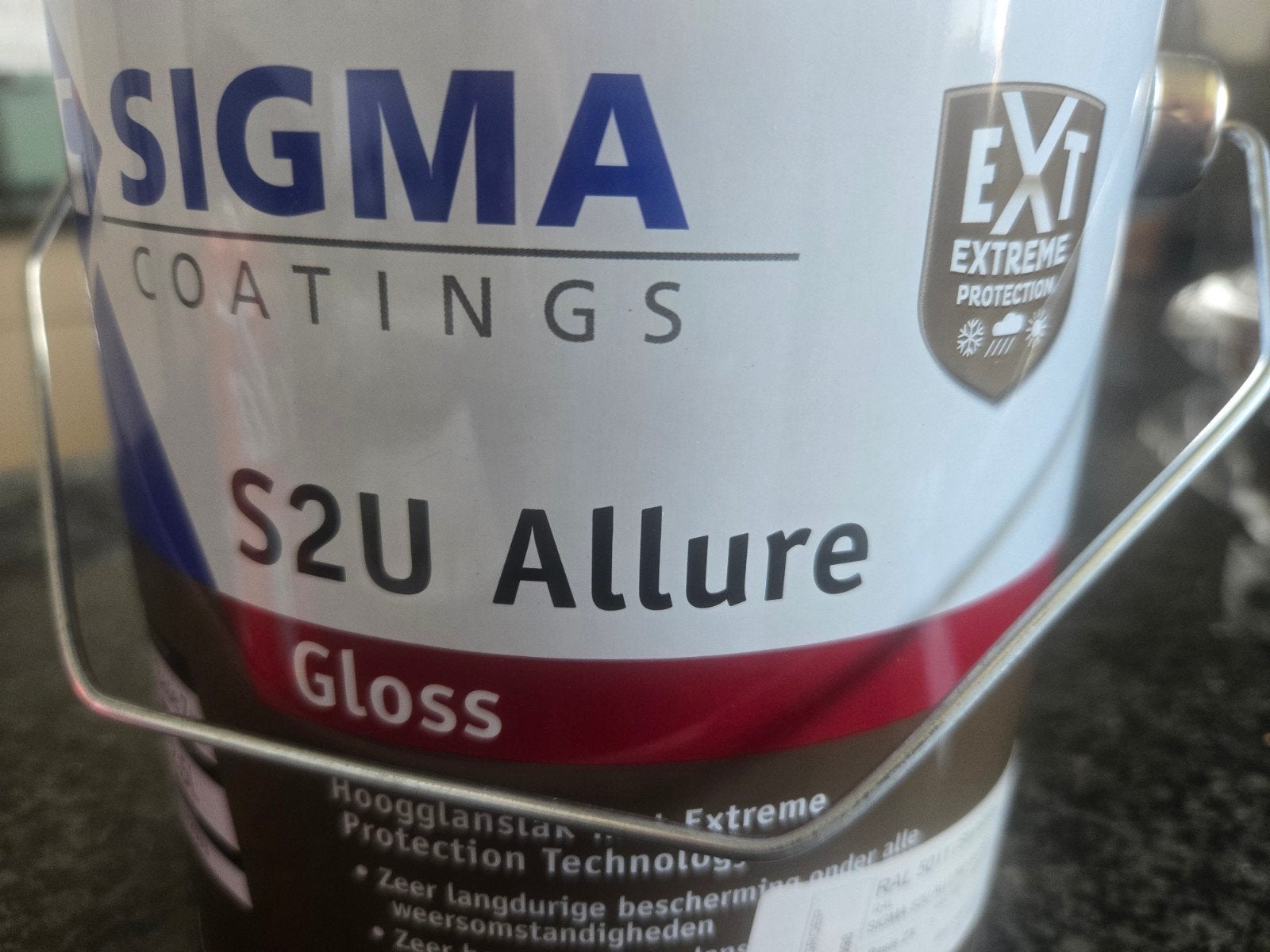 Sigma Allure Gloss RAL 5011 2,5L - Hoogglanslak, Ophalen of Verzenden, Nieuw, Overige typen