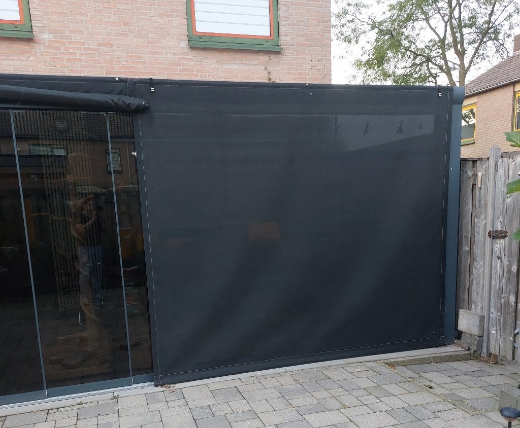 Windbreekgaas 2 x veranda doek, Ophalen, Gebruikt