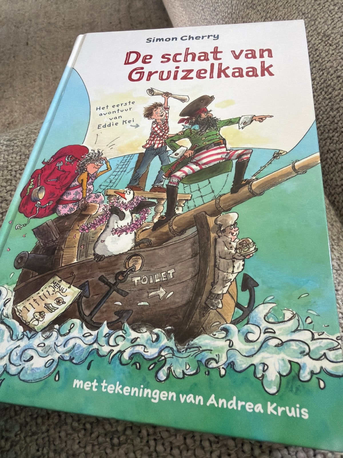 De schat van Gruizelkaak - Het eerste avontuur van Eddie Kei, Ophalen of Verzenden, Zo goed als nieuw, Fictie algemeen