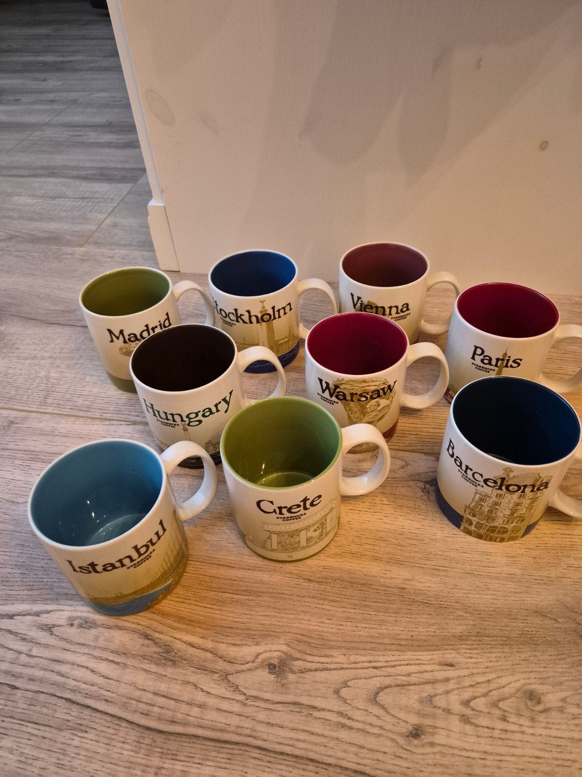 Starbucks City Mugs - Diverse Collectie (9 stuks), Overige typen, Nieuw, Ophalen of Verzenden, Steen/keramiek