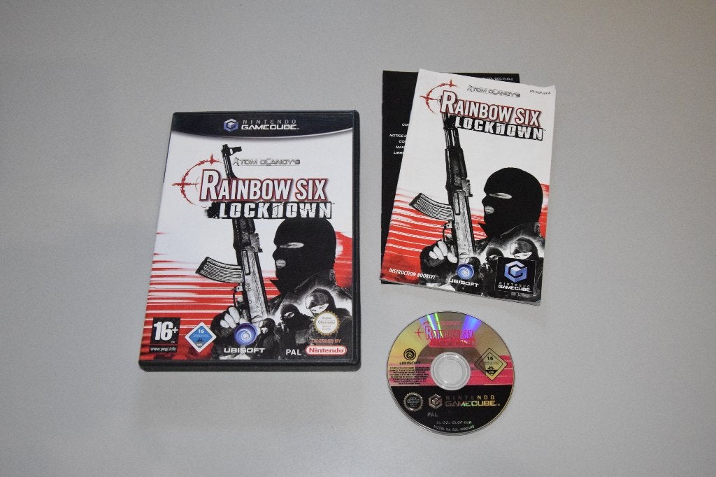 Nintendo Gamecube (NGC): Tom Clancy's - Rainbox Six Lockdown, Gebruikt, Shooter, 2 spelers, Ophalen of Verzenden