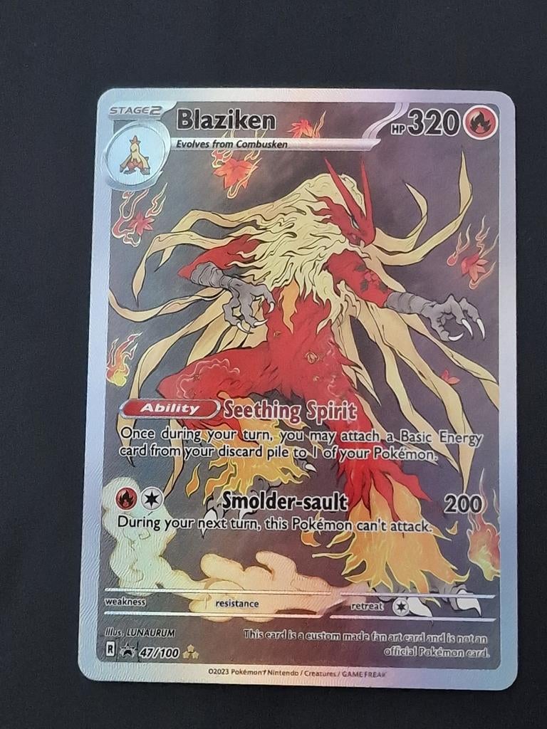 Blaziken, Ophalen of Verzenden
