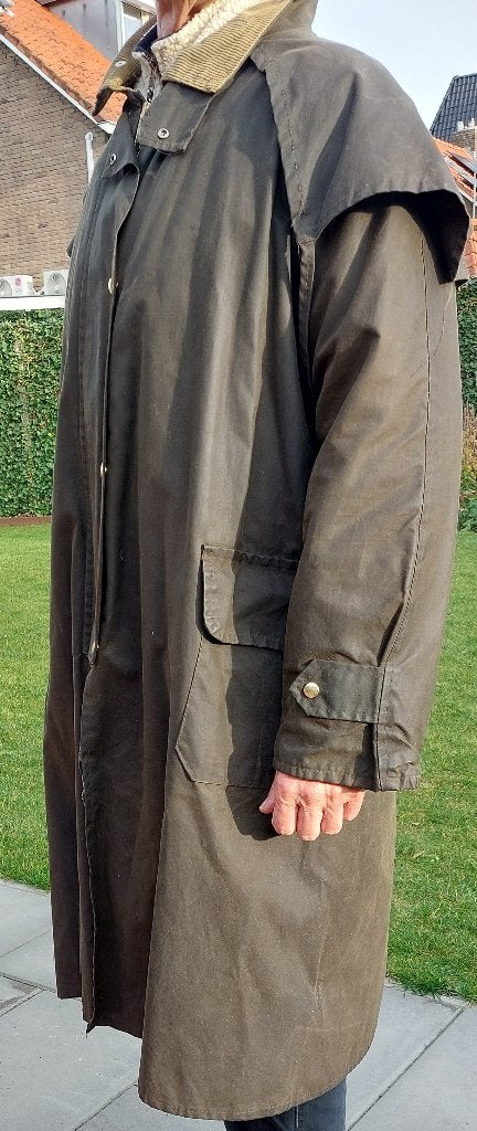 Originele waxjas Heren, Ophalen of Verzenden, Zo goed als nieuw, Overige maten, Bruin
