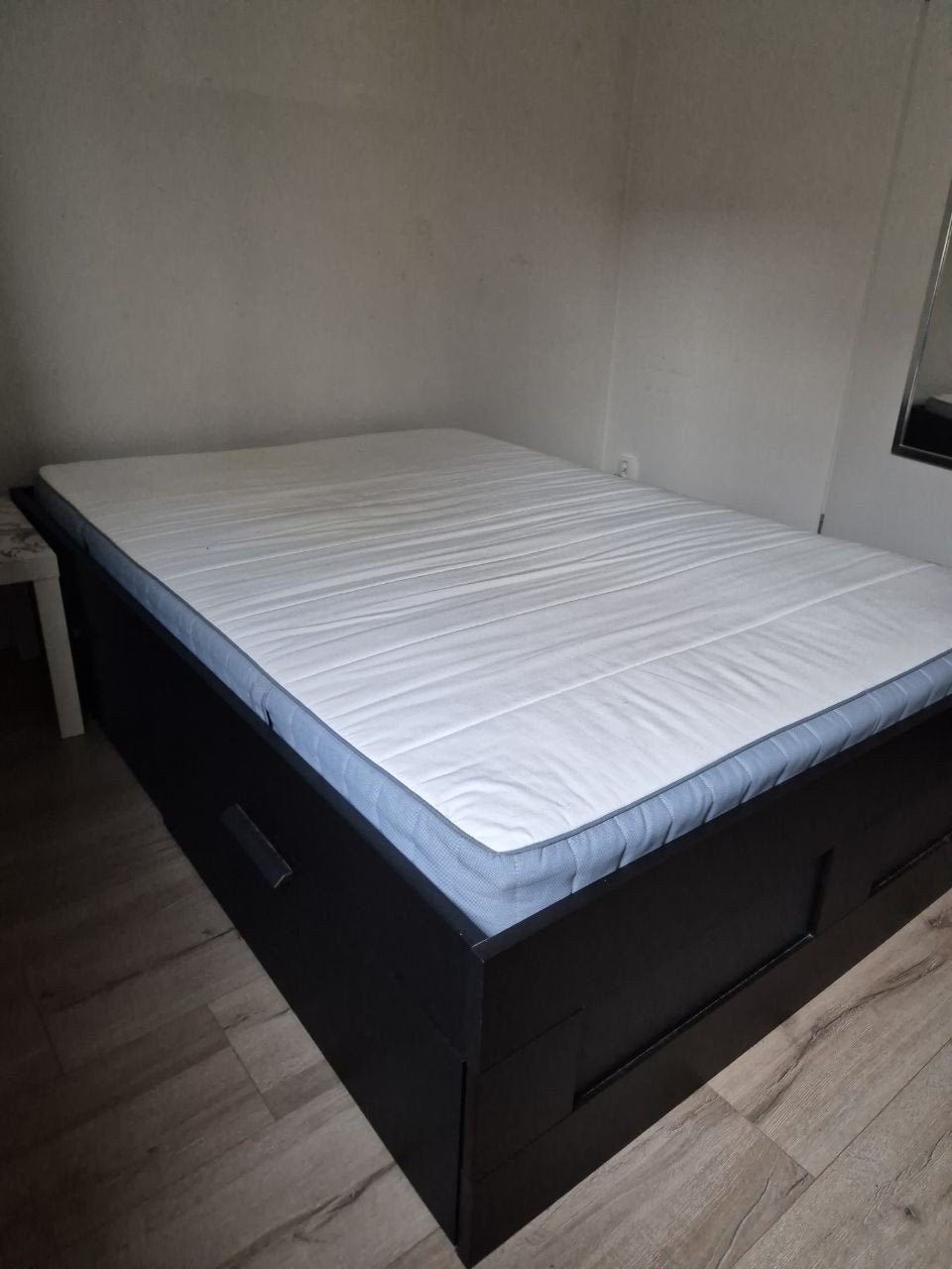 Ikea Vesteroy mattress 140x200, Ophalen, Wit, Tweepersoons, 140 cm