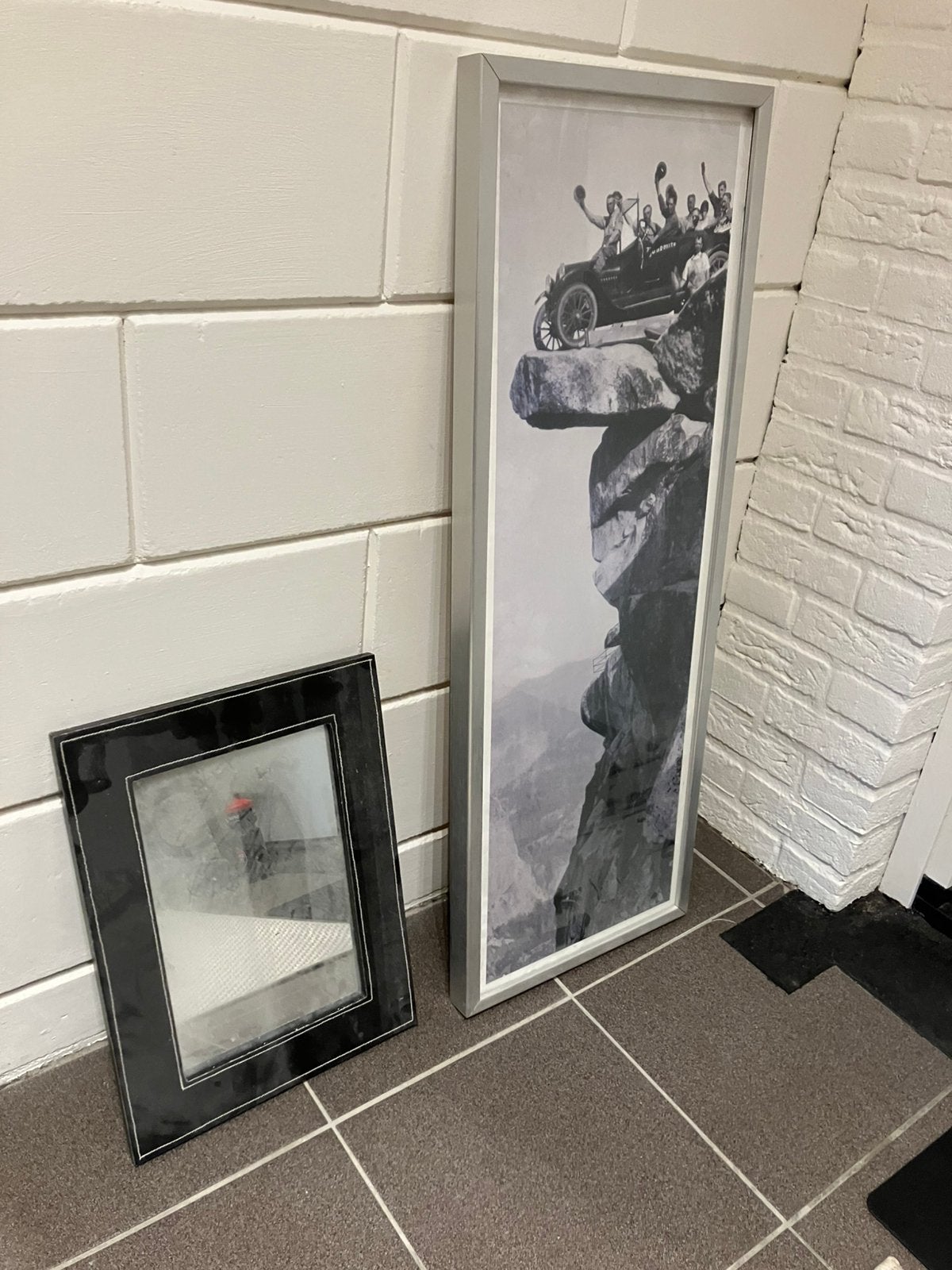 Gratis fotolijst en spiegel, Ophalen, Minder dan 50 cm, Zo goed als nieuw, Minder dan 100 cm
