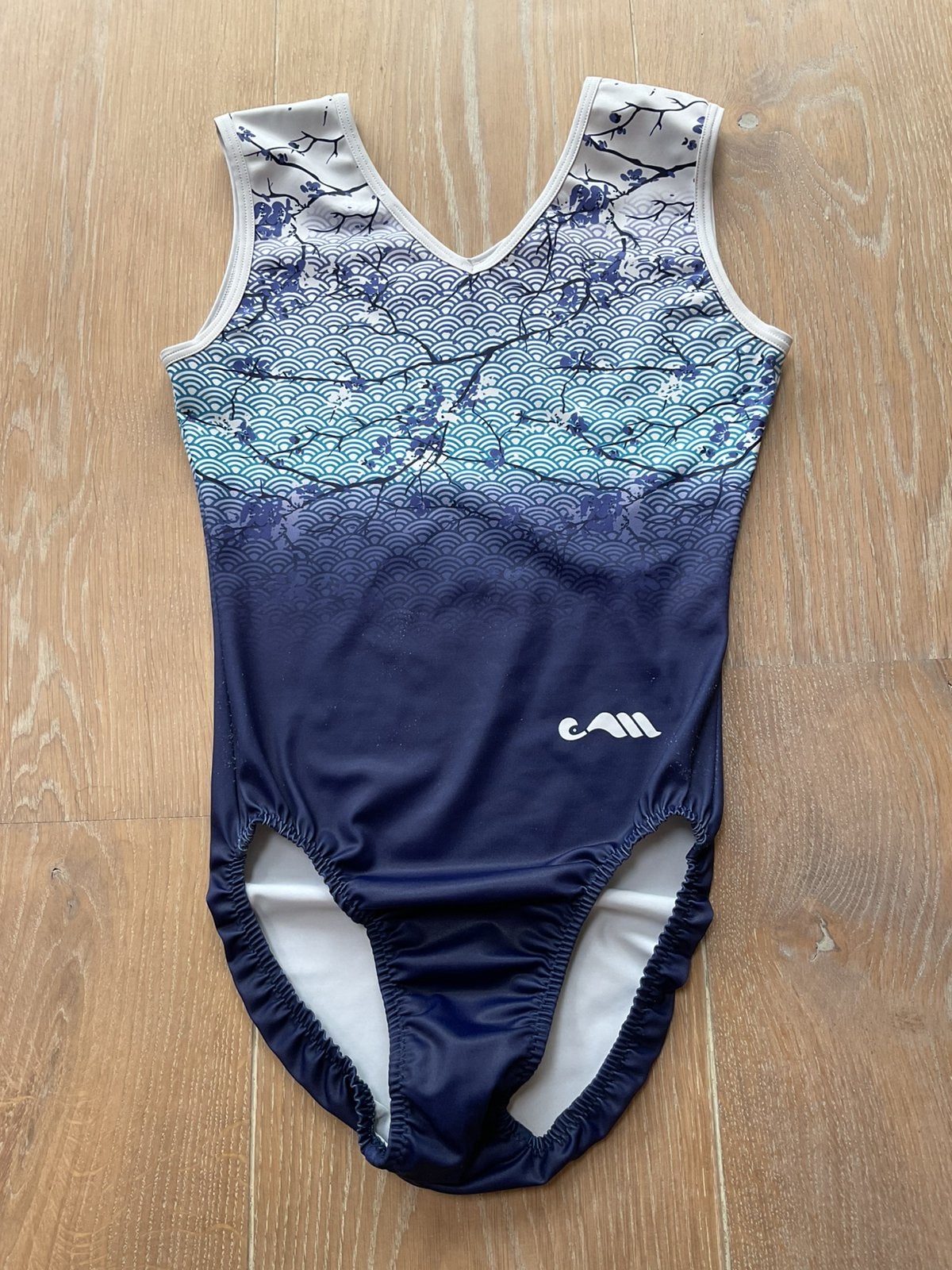 Moreau turnpakje blauw, Kindermaat 146 t/m 176, Ophalen of Verzenden, Zo goed als nieuw, Turnpak(je)