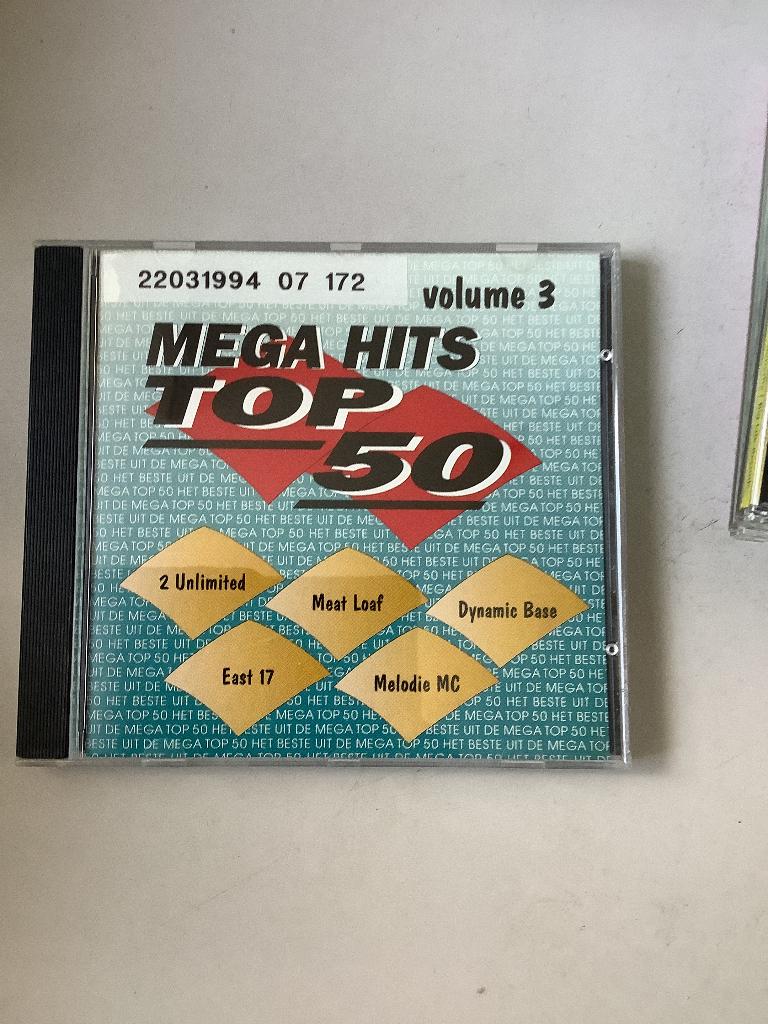 Mega top 50 vol 3, Cd's en Dvd's, Cd's | Verzamelalbums, Verzenden, Zo goed als nieuw, Pop