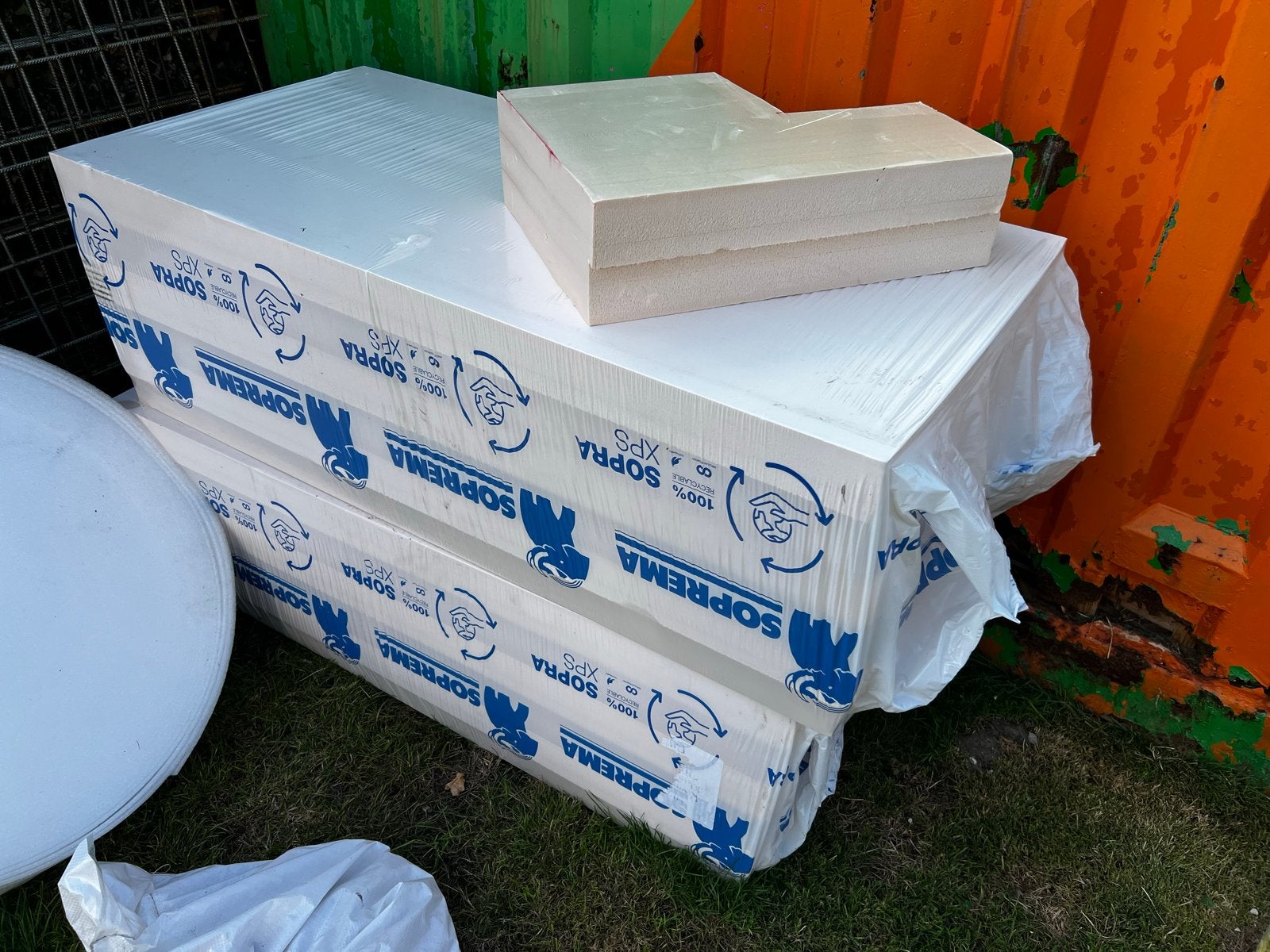 XPS Piepschuim Fundering Drukvast 14cm - 6 Platen Nieuw, Ophalen, 12 cm of meer, Nieuw, 5 tot 10 m²