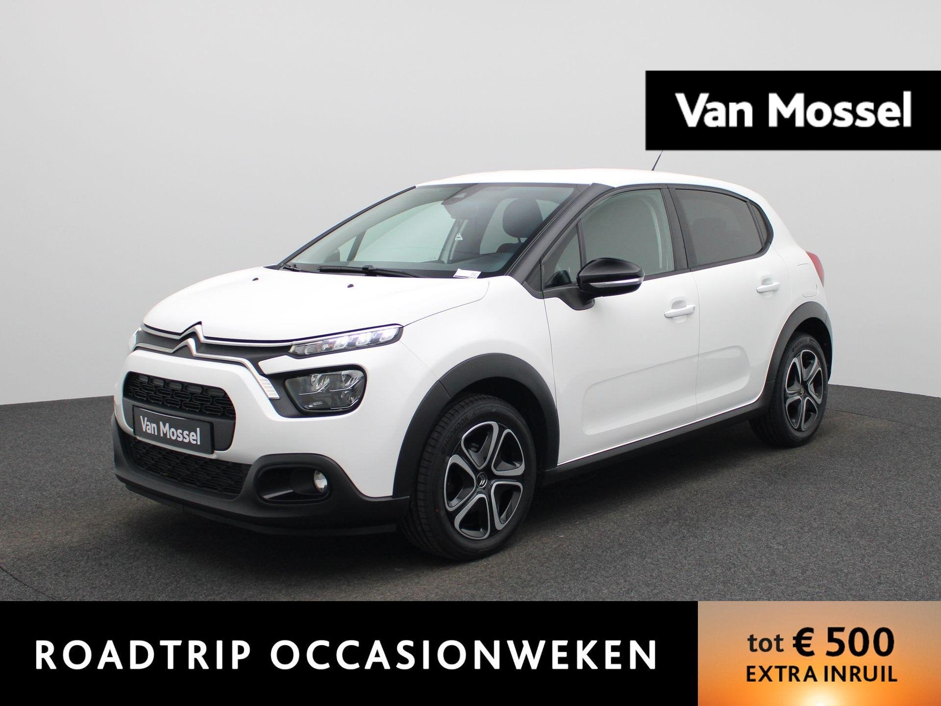 Citroën C3 1.2 PureTech 82 S&S MAN Feel | NAVIGATIE | CLIMA, Auto's, Voorwielaandrijving, Wit, Handgeschakeld, 3 cilinders