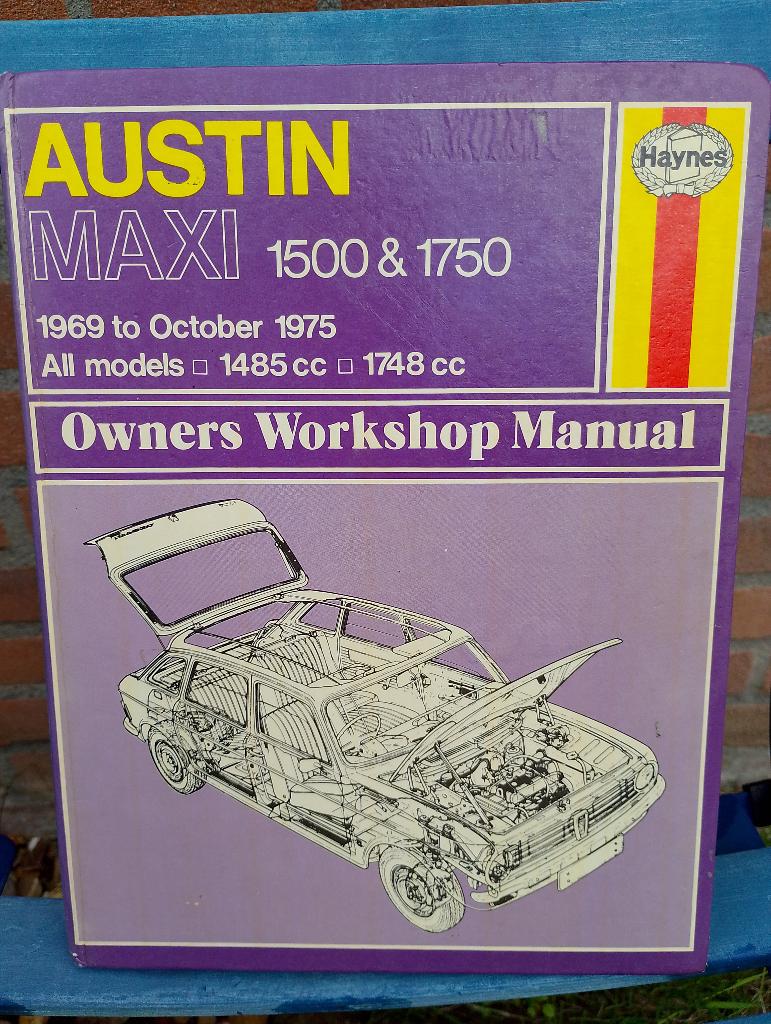 Austin Maxi Haynes manual, Ophalen of Verzenden