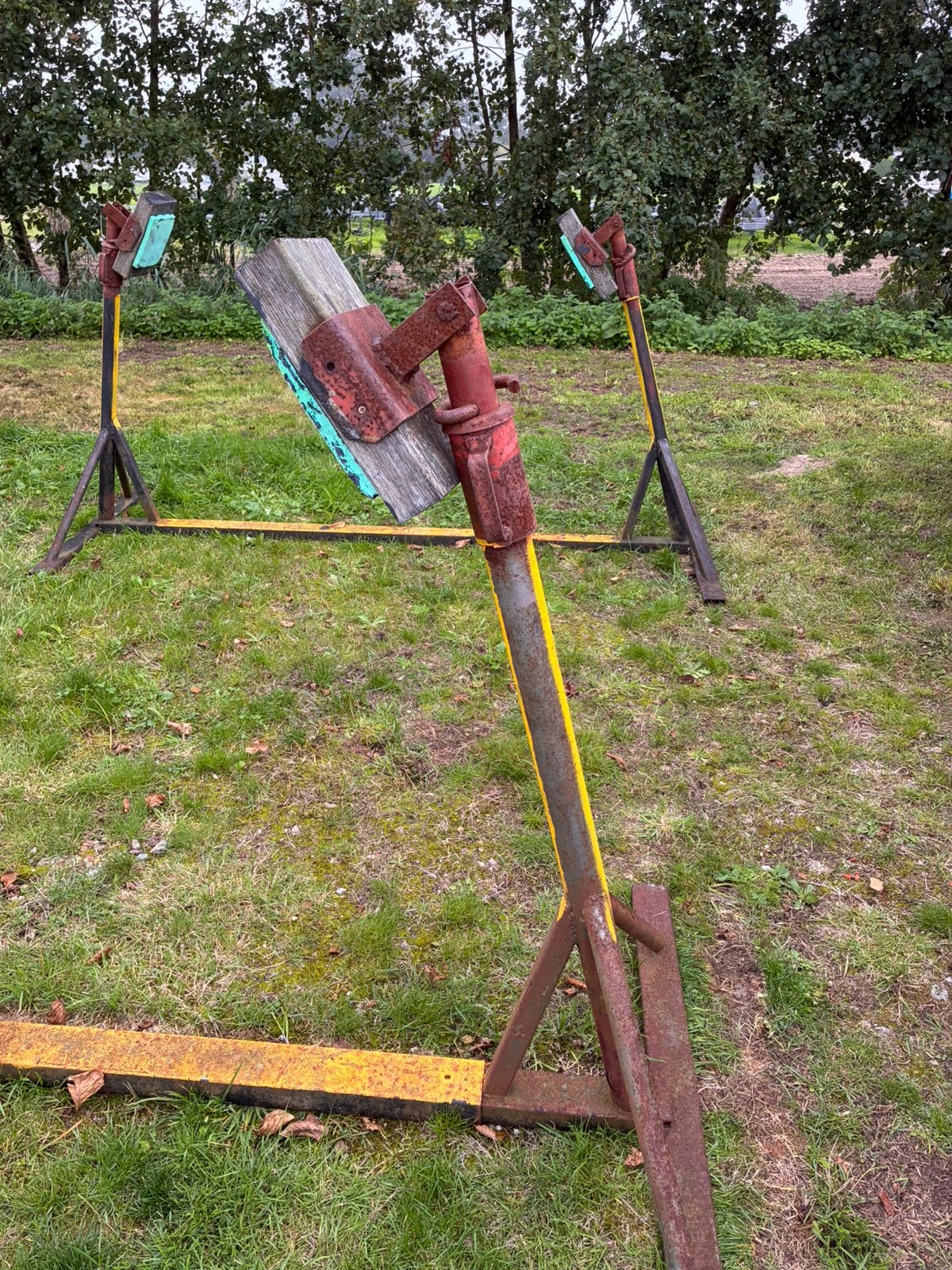 Boksteunen voor winterstalling Boot, Ophalen, Gebruikt