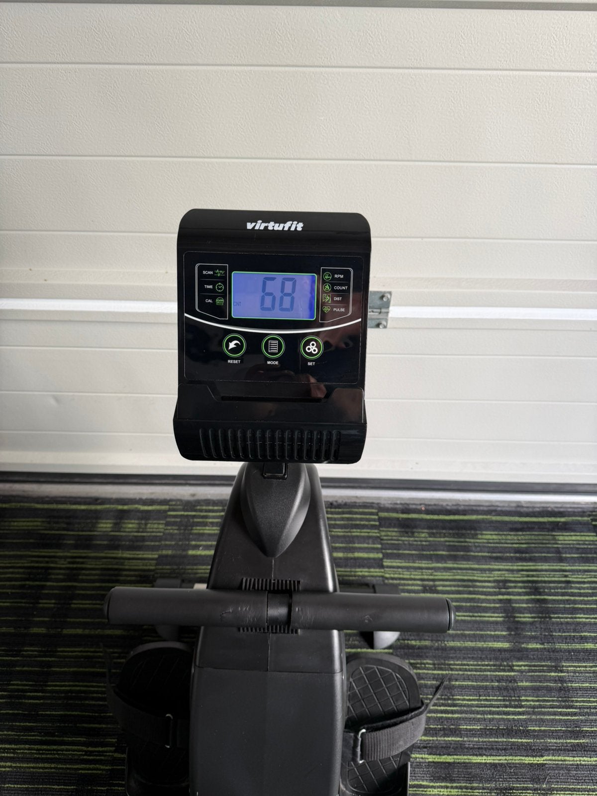 Roeitrainer Row 600i Inklapbaar met Display Virtufit, Sport en Fitness, Ophalen, Overige materialen, Benen, Zo goed als nieuw