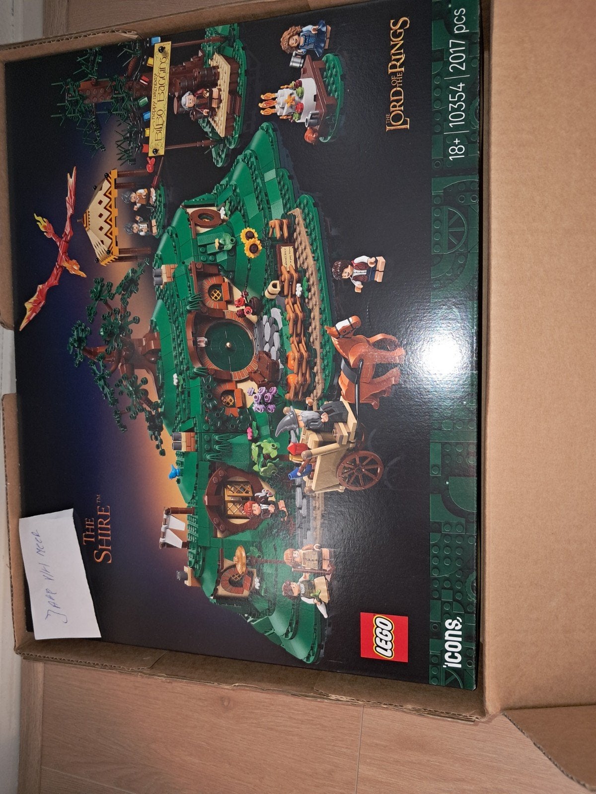 LEGO Icons The Shire Lord of the Rings (10354), Ophalen, Nieuw