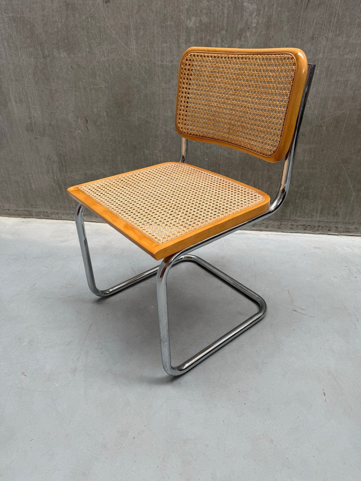 Vintage Cesca B32 Stoel, Marcel Breuer - Italië, Ophalen