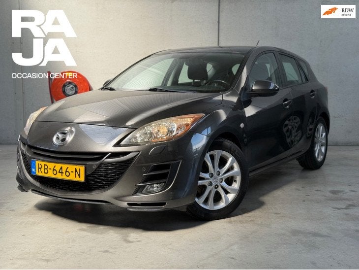 Mazda 3 2.0 Limited Automaat Airco Cruise Trekhaak Super, Euro 5, Stof, Gebruikt, 4 cilinders