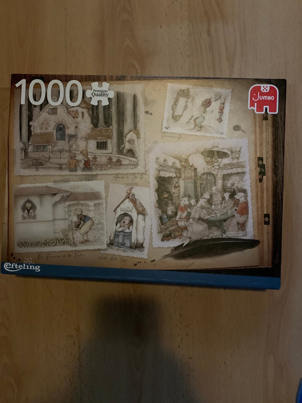 Puzzels, Ophalen, 500 t/m 1500 stukjes, Zo goed als nieuw