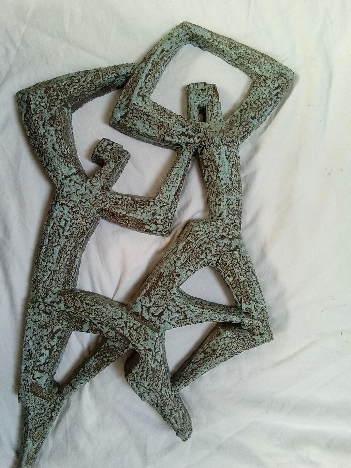 Brutalist wandsculptuur Paul Vermeire, jaren '60/'70, Ophalen