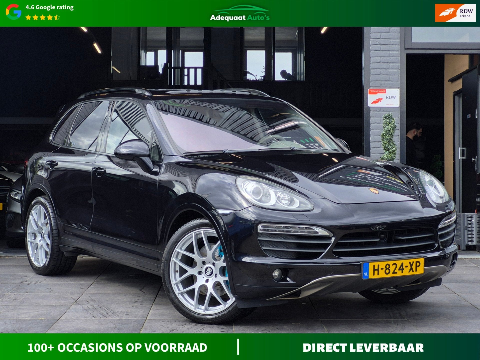Porsche Cayenne 4.8 S|Pano|Keyless|Camera|Trekhaak|APK, Auto's, Automaat, Gebruikt, Met garantie (alle), 138 €/maand