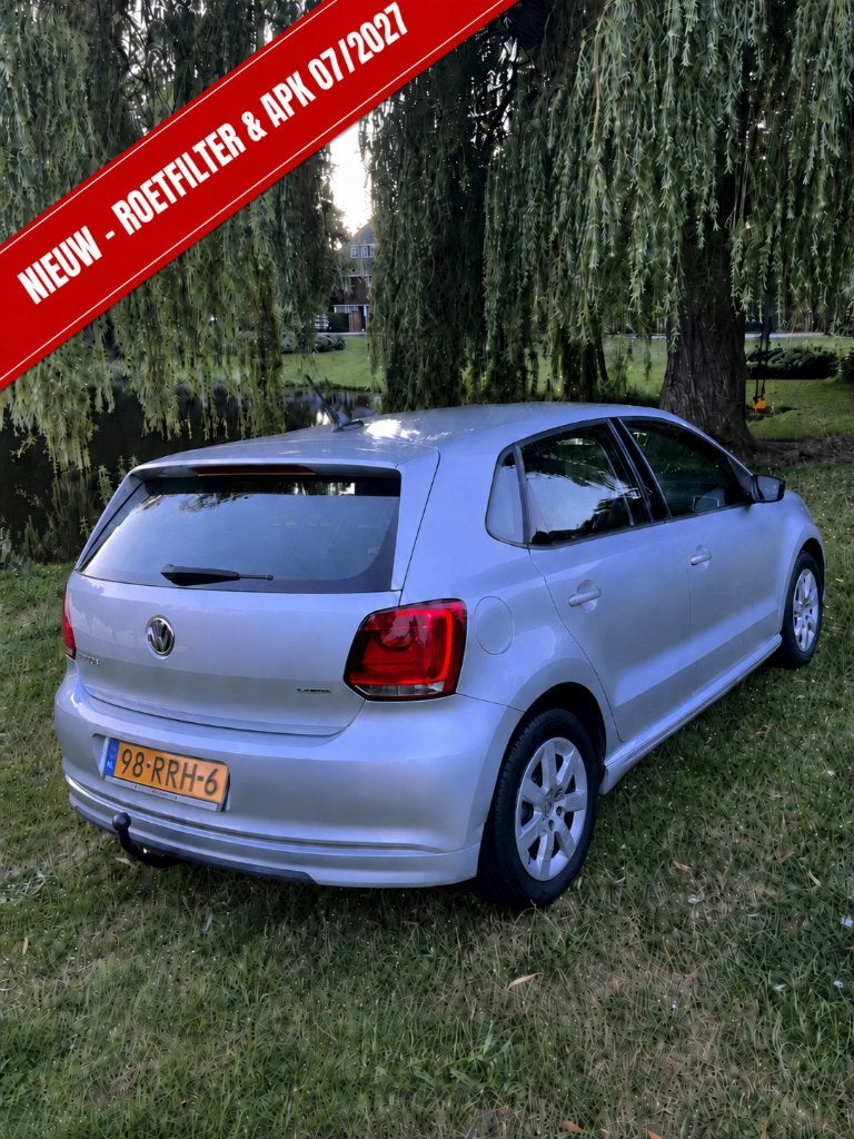 VW Polo 1.2 TDI BlueMotion Comfortline | 130k | Navi | Airco, Auto's, Voorwielaandrijving, Euro 5, Stof, 74 pk